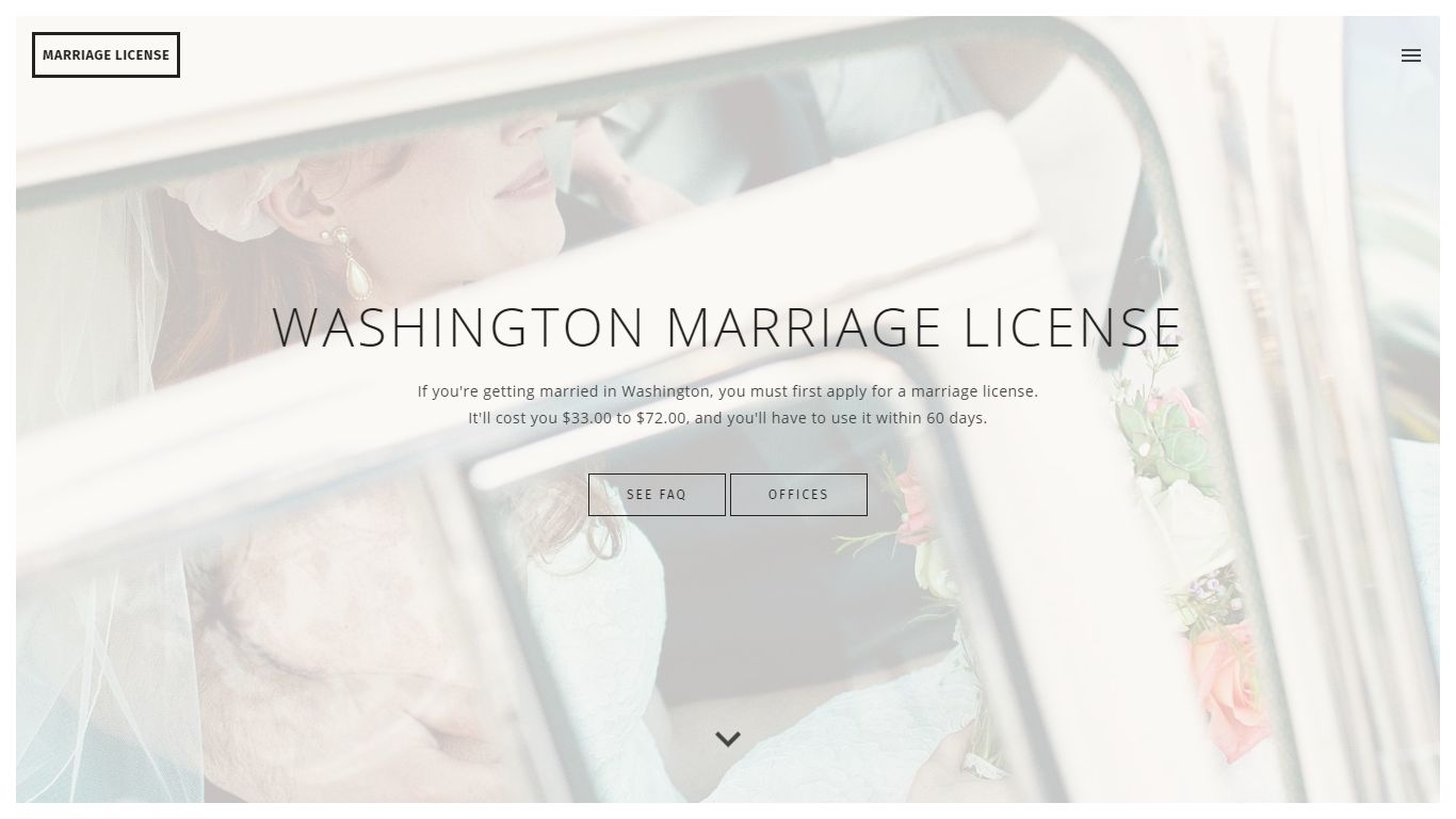 Washington Marriage License - How to Get Married in WA